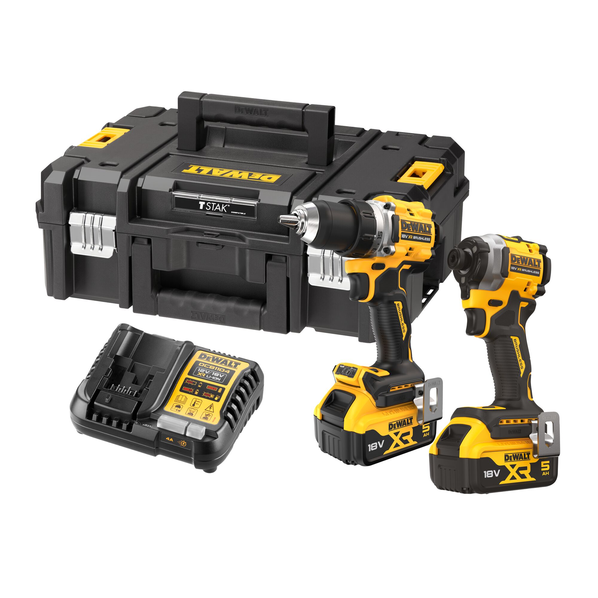 DeWalt 18V combiset 2-kit DCK2051P2T-QW