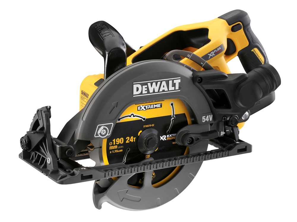 DeWalt 54V cirkelzaag 190/65mm Flexvolt hoog koppel DCS577N-XJ