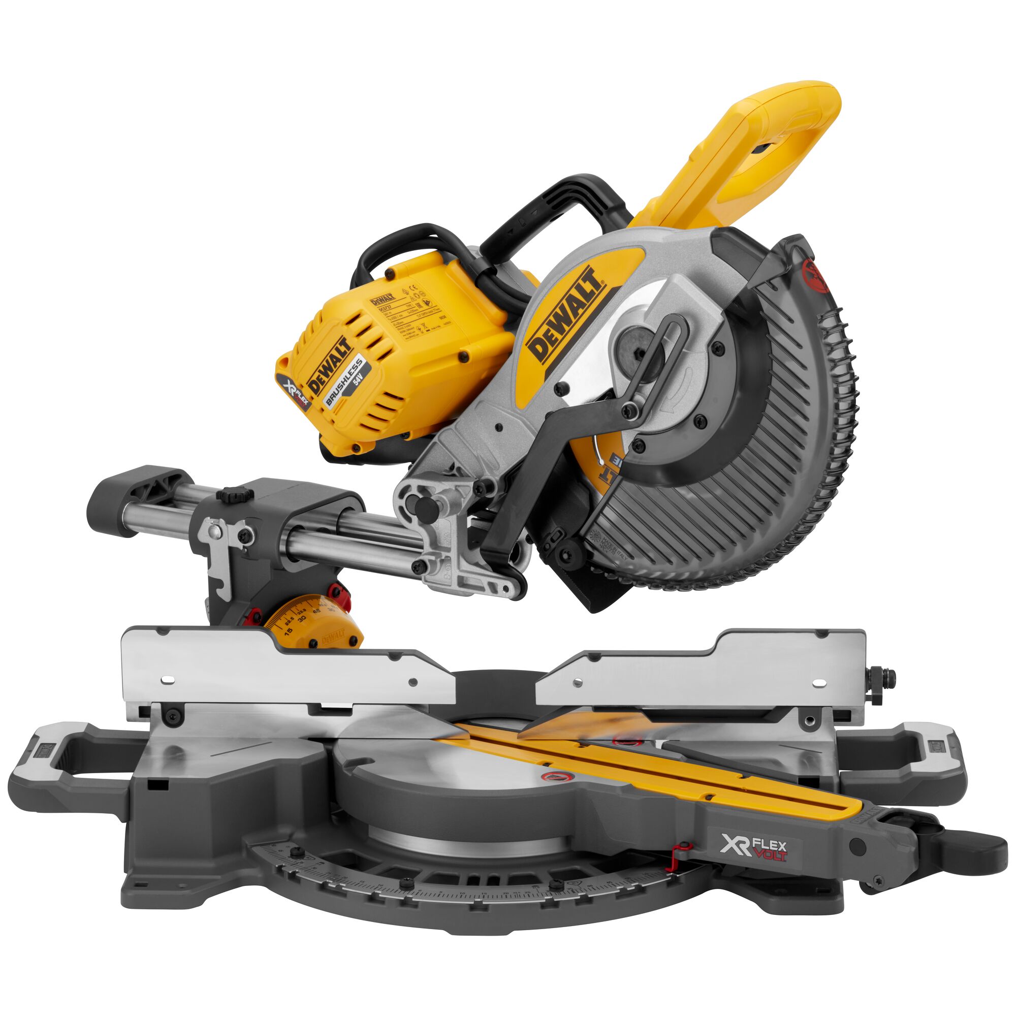 DeWalt 54V afkort-/verstekzaag 250mm XPS Flexvolt DCS727N-XJ