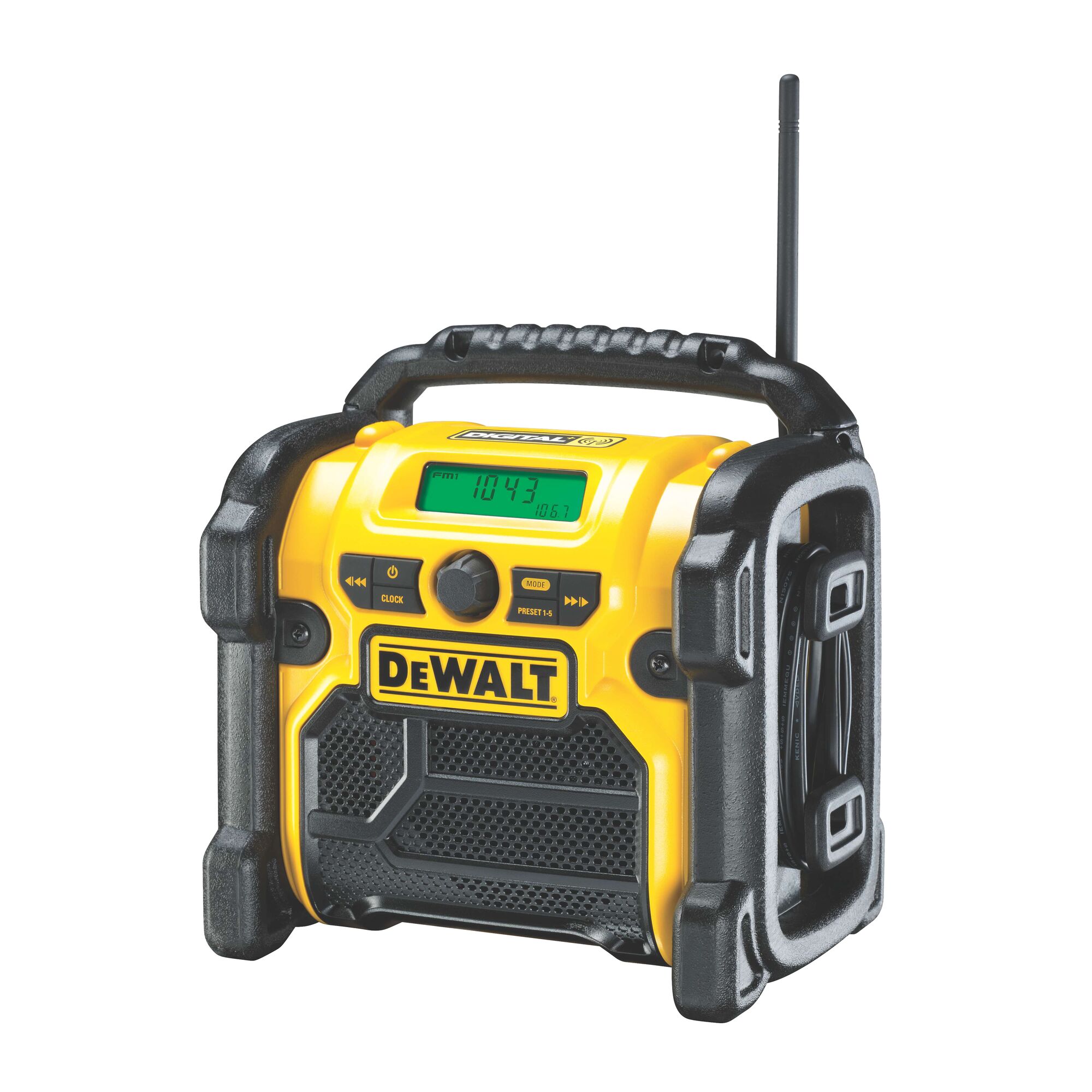 DeWalt radio DCR020-QW FM/DAB+ 12-18V 