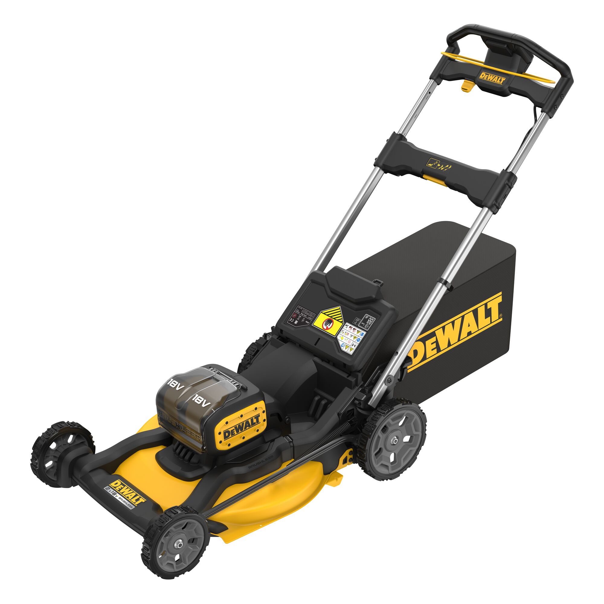 DeWalt 36V grasmaaier 48cm (werkt op 2x 18V) DCMWP134N-XJ