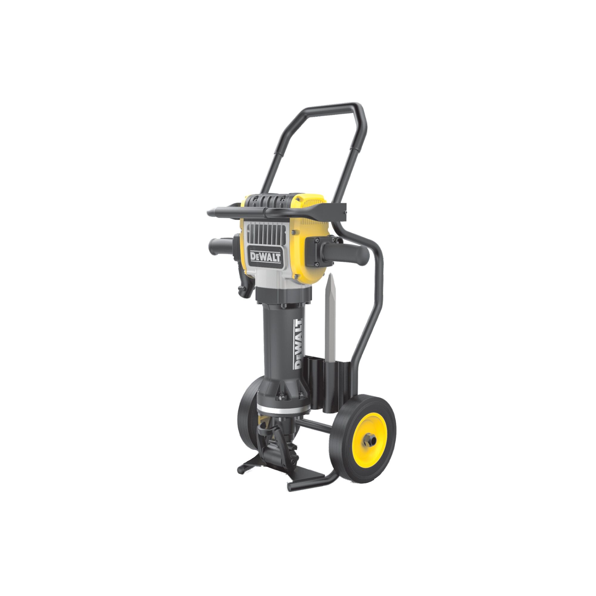 DeWalt breekhamer 31.0kg Hex 28mm 62J 2100W met trolley D25981K-QS