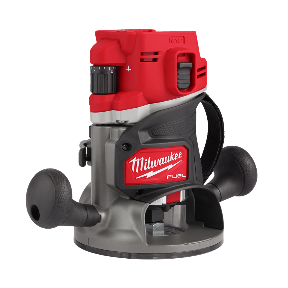 Milwaukee 18V boven/kantenfrees 8-12mm FUEL 2 zolen M18 FR12KIT-0P