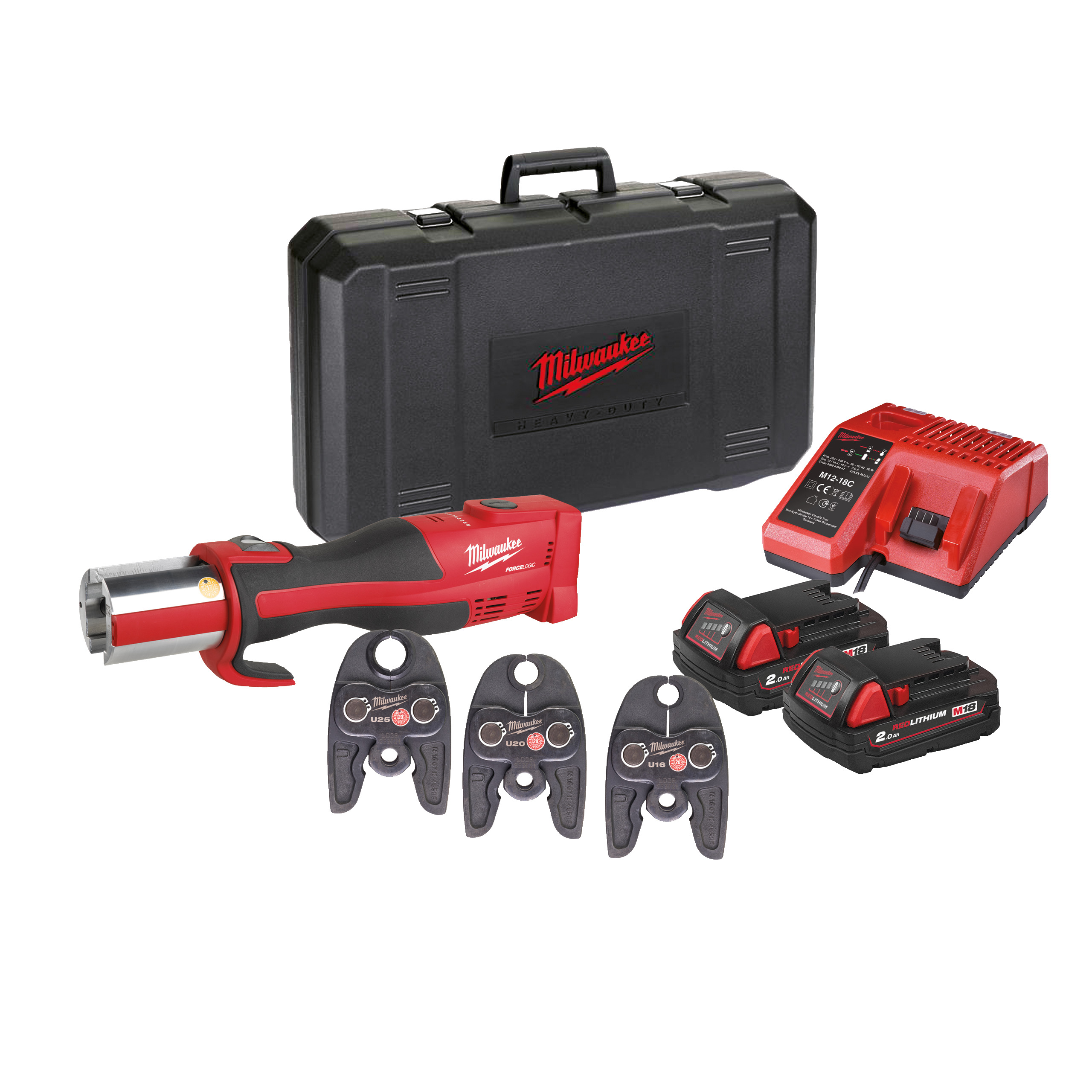 Milwaukee 18V perstang 2x 2Ah M18 BLHPT-202C