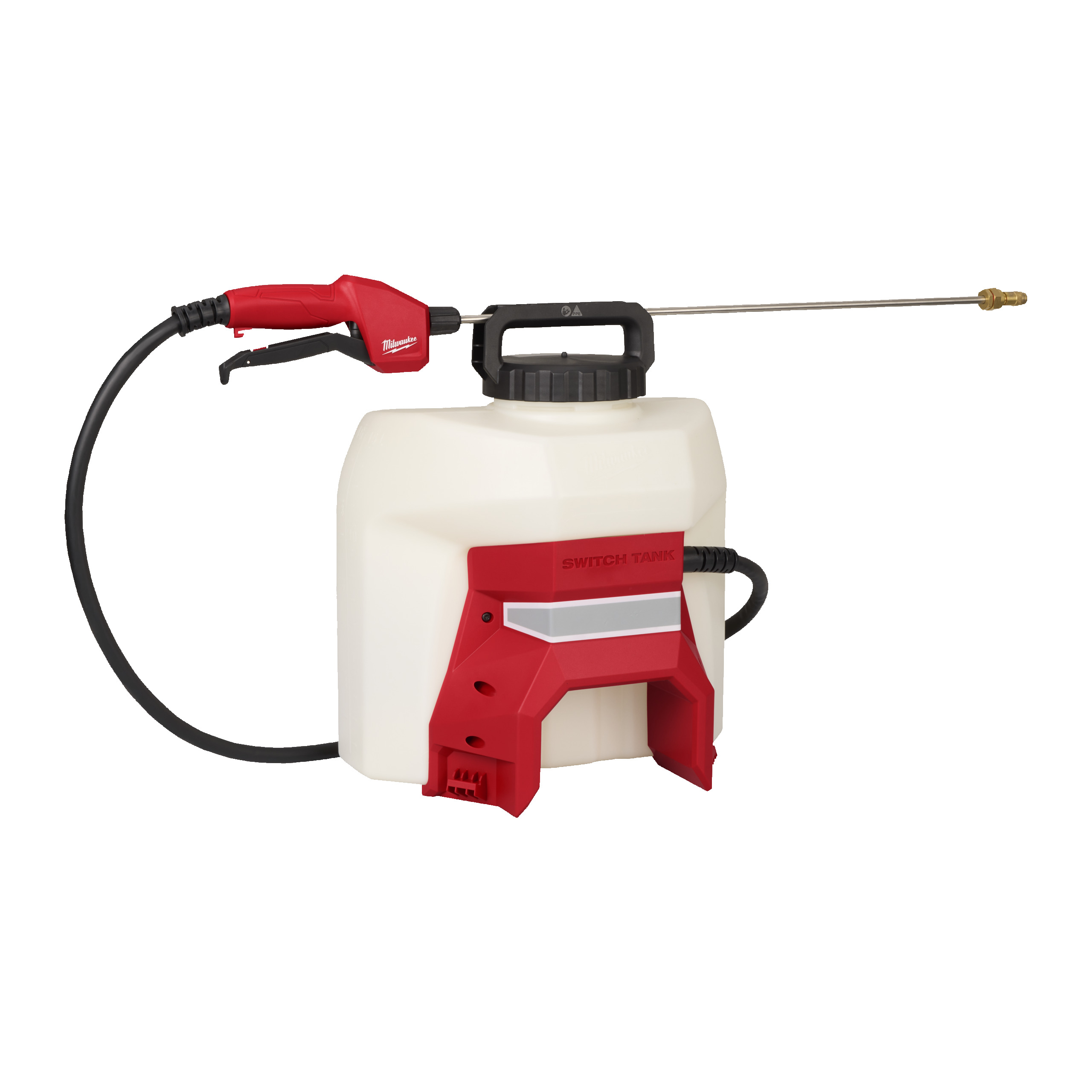 Milwaukee 18V 15 l tank met spuitpistool tbv chemische toepassing SWITCH TANK M18 BBPFP2-CST