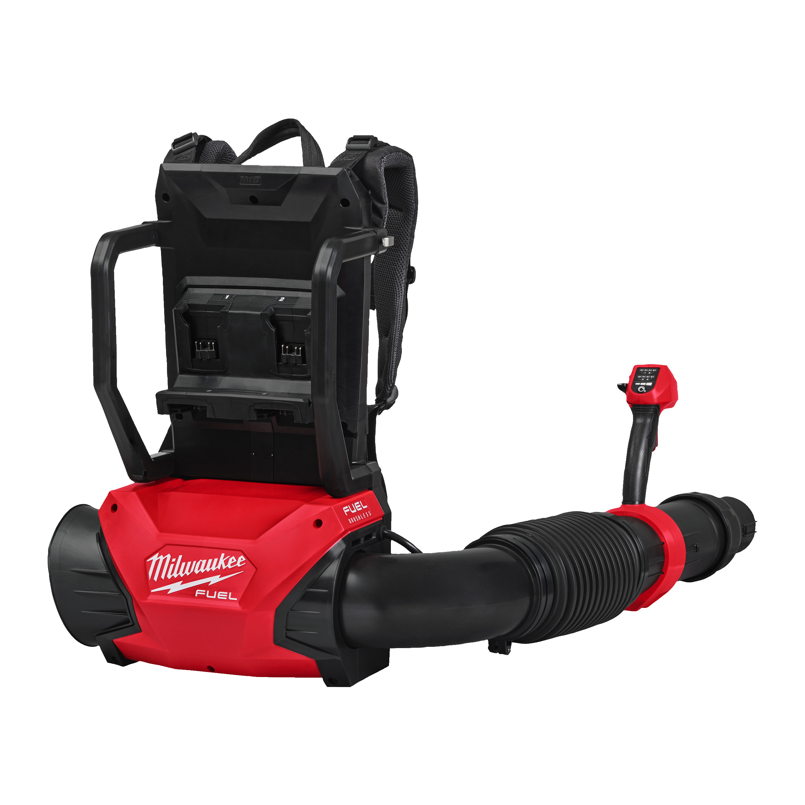 Milwaukee 18V bladblazer FUEL rugzak dual battery M18 F2BPB-0