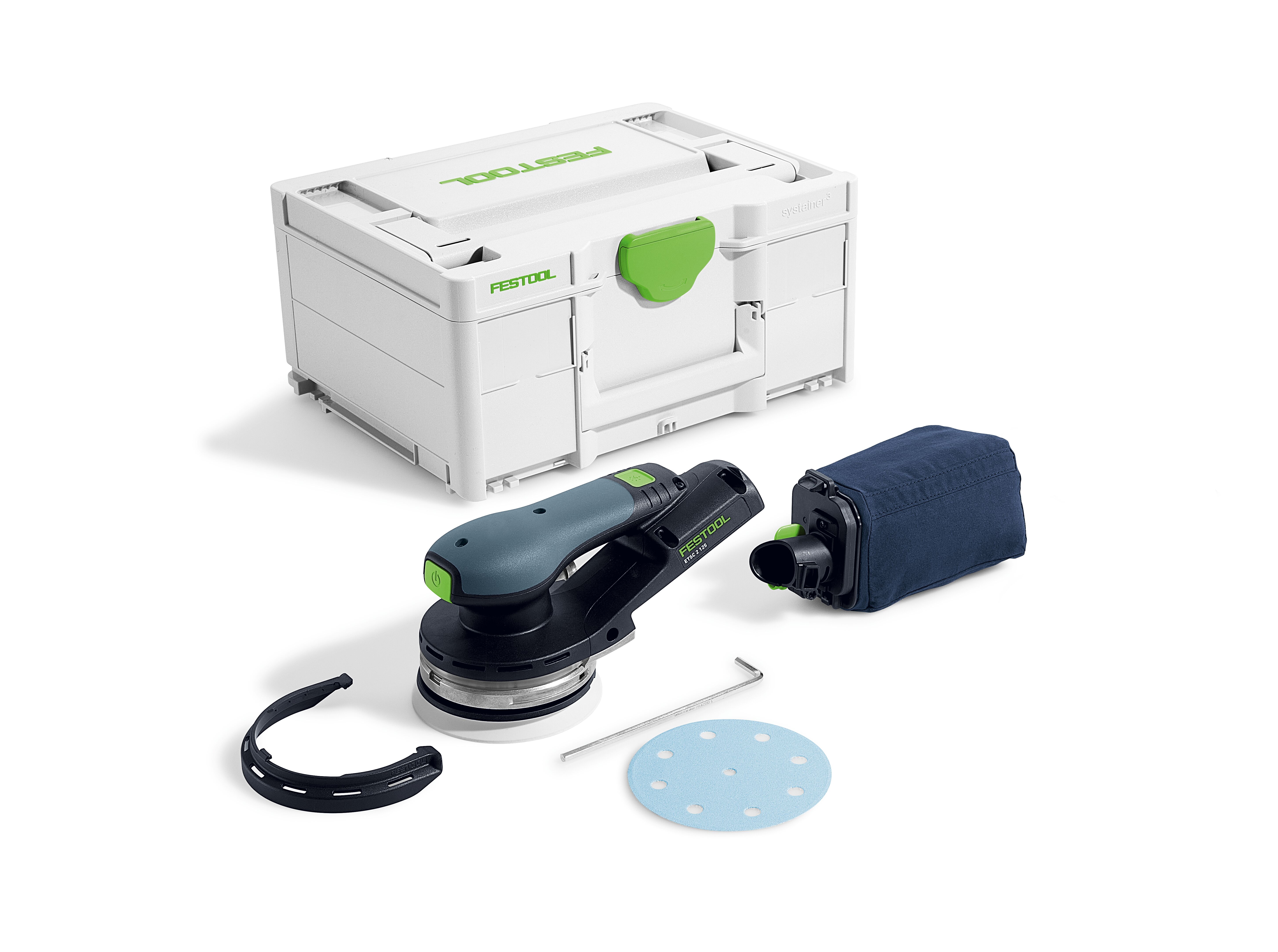 Festool excentrische schuurmachine ETSC 2 125-Basic 125mm 18V