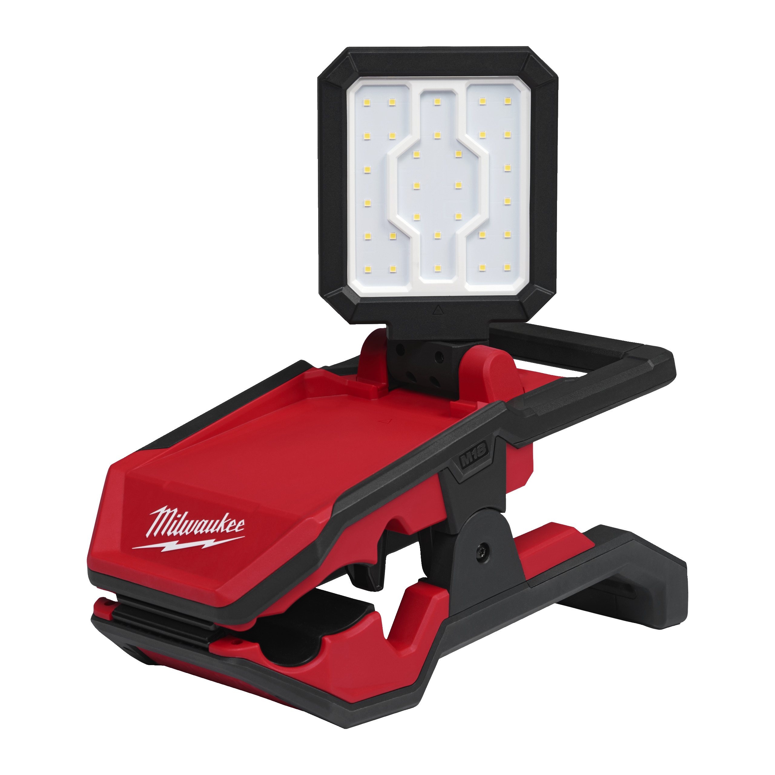 Milwaukee 18V LED bouwlamp 2000lm klem magnetisch draaibaar M18 PAL2-0