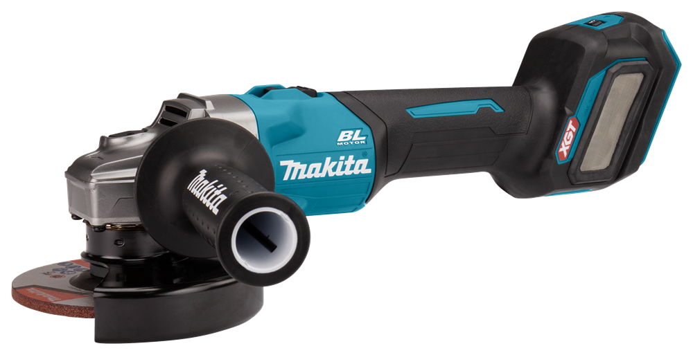 Makita haakse slijper 125mm GA026GZ 40V variabel AWS ready