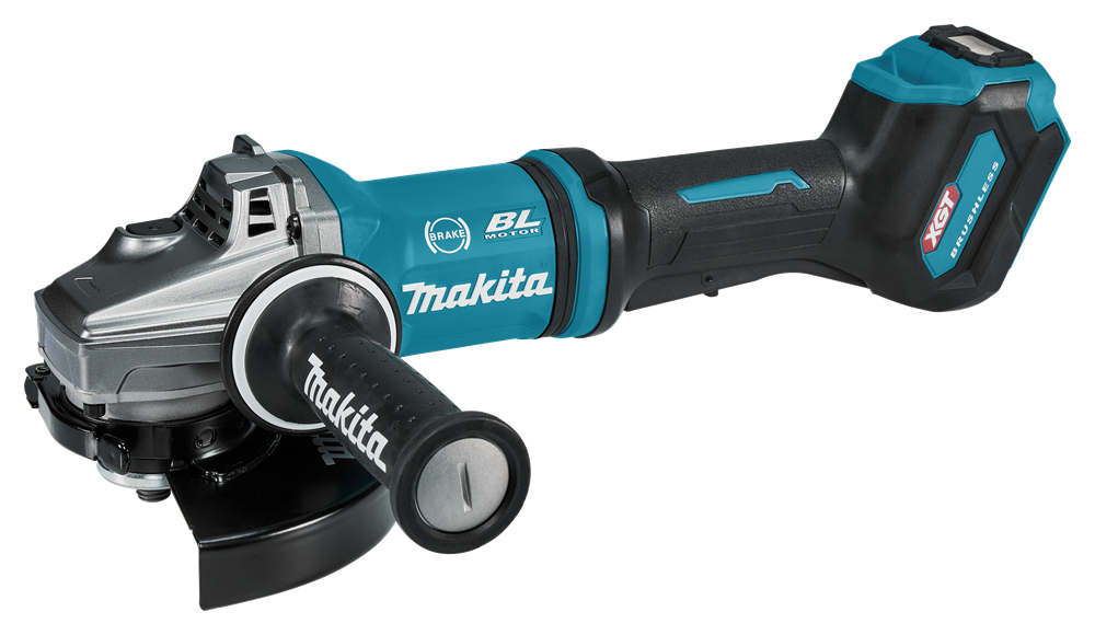 Makita haakse slijper 180mm GA037GZ04 40V rem dodemans AWS ready