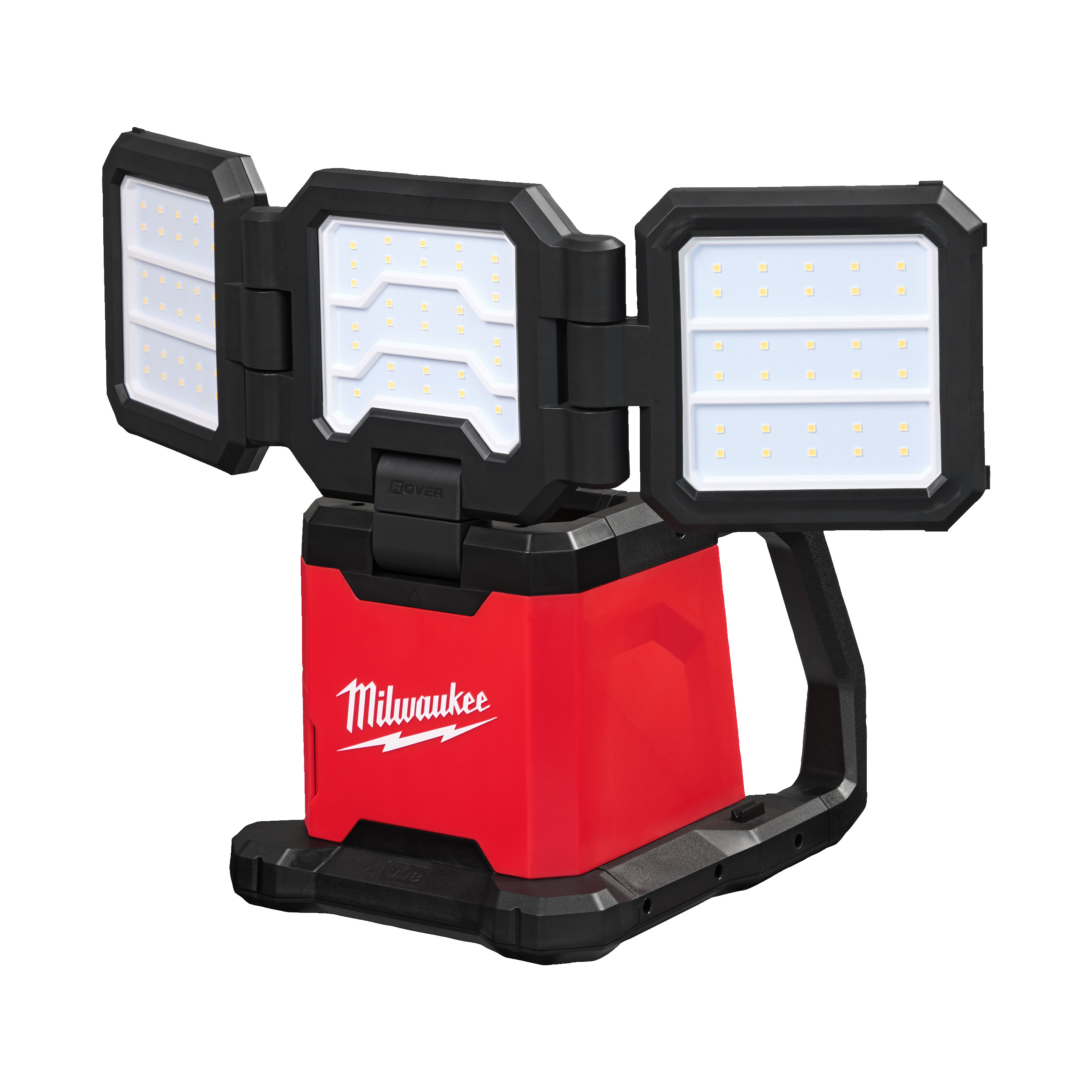 Milwaukee 18V LED bouwlamp 4500lm drie panelen AC/DC M18 MDTL-0