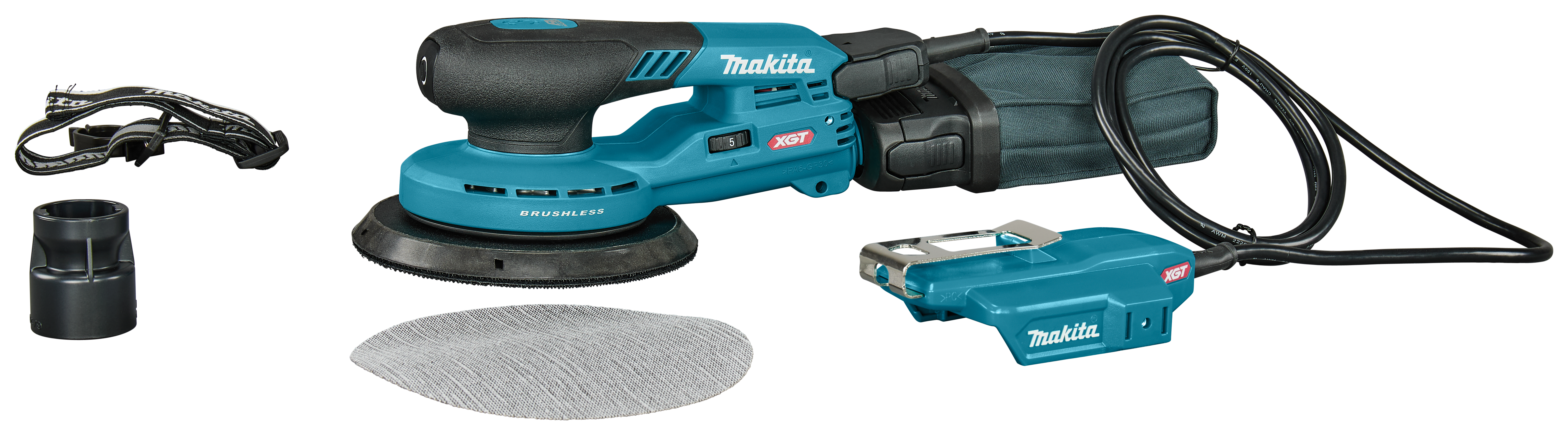 Makita excentrische schuurmachine BO004CGZ 40V 150mm 3mm