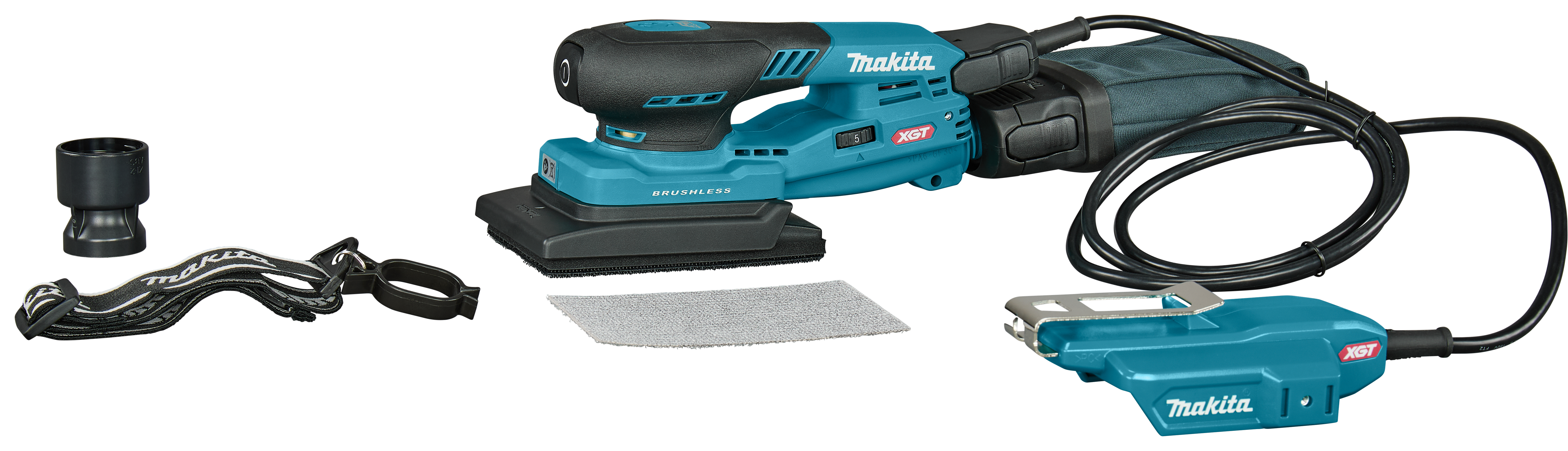 Makita vlakschuurmachine BO005CGZ 40V 80x133mm 3mm uitslag