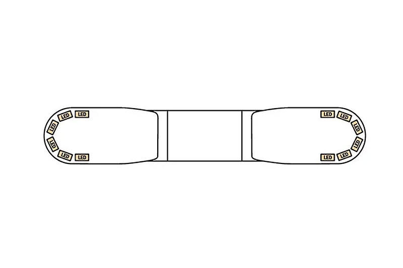 148276_LED_flitsbalk_amber_ECCO_ESG_1000_mm_p1