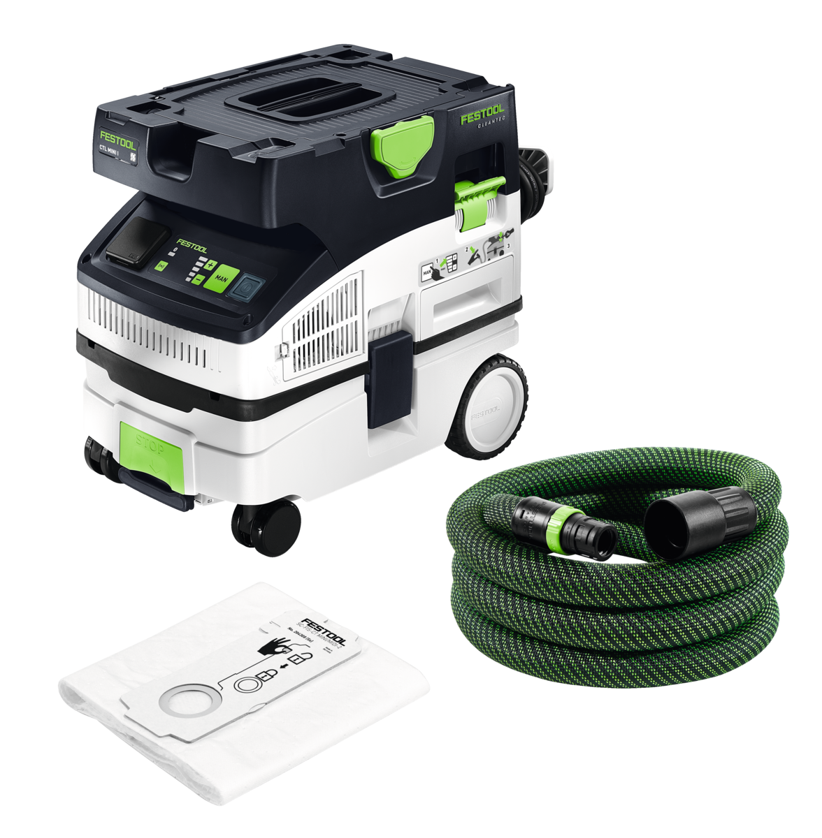 Festool stofzuiger CTL MINI I 10L L-klasse Cleantec 230V 1200W