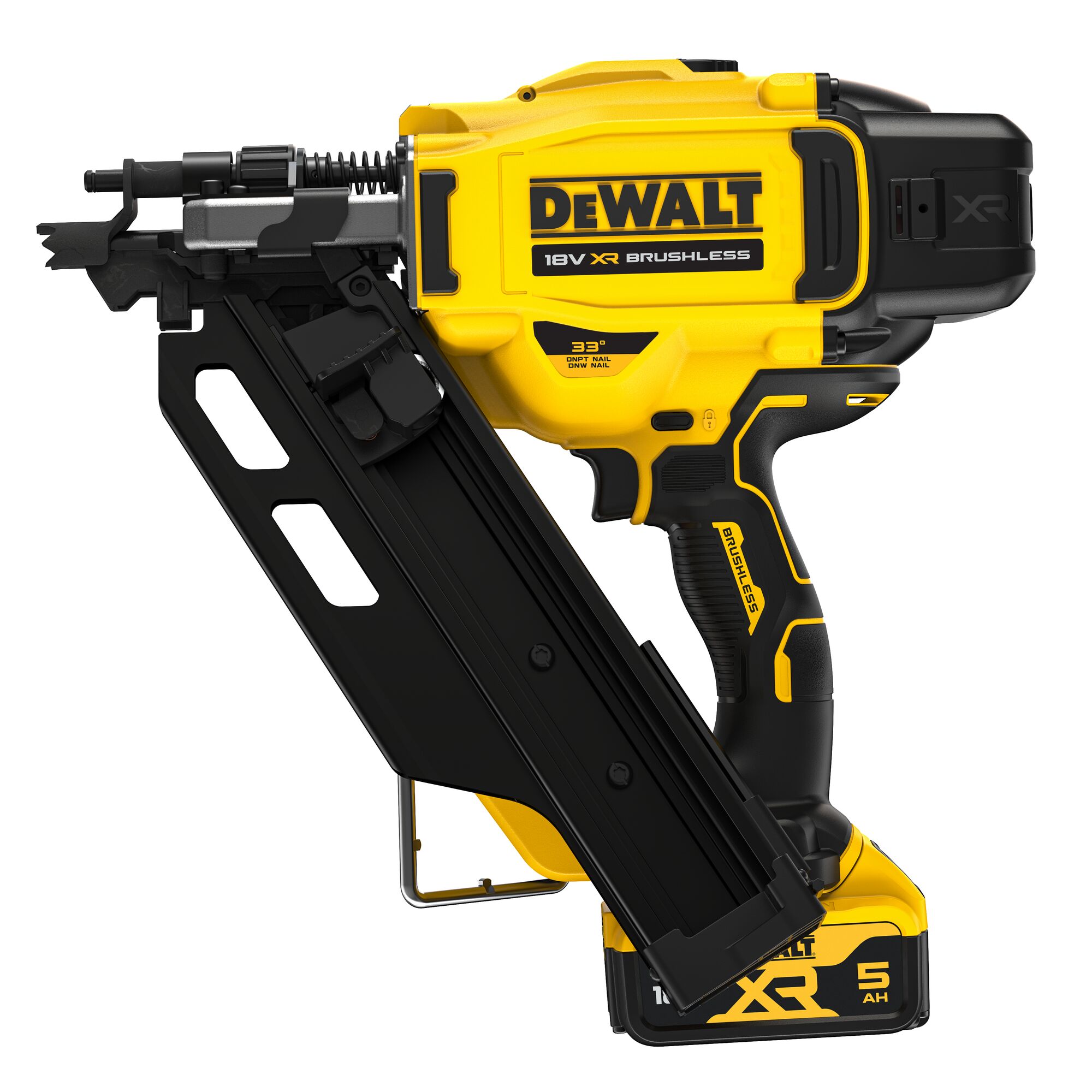 DeWalt constructietacker DCN930P2-QW 30-34° 18V 2x 5.0Ah 