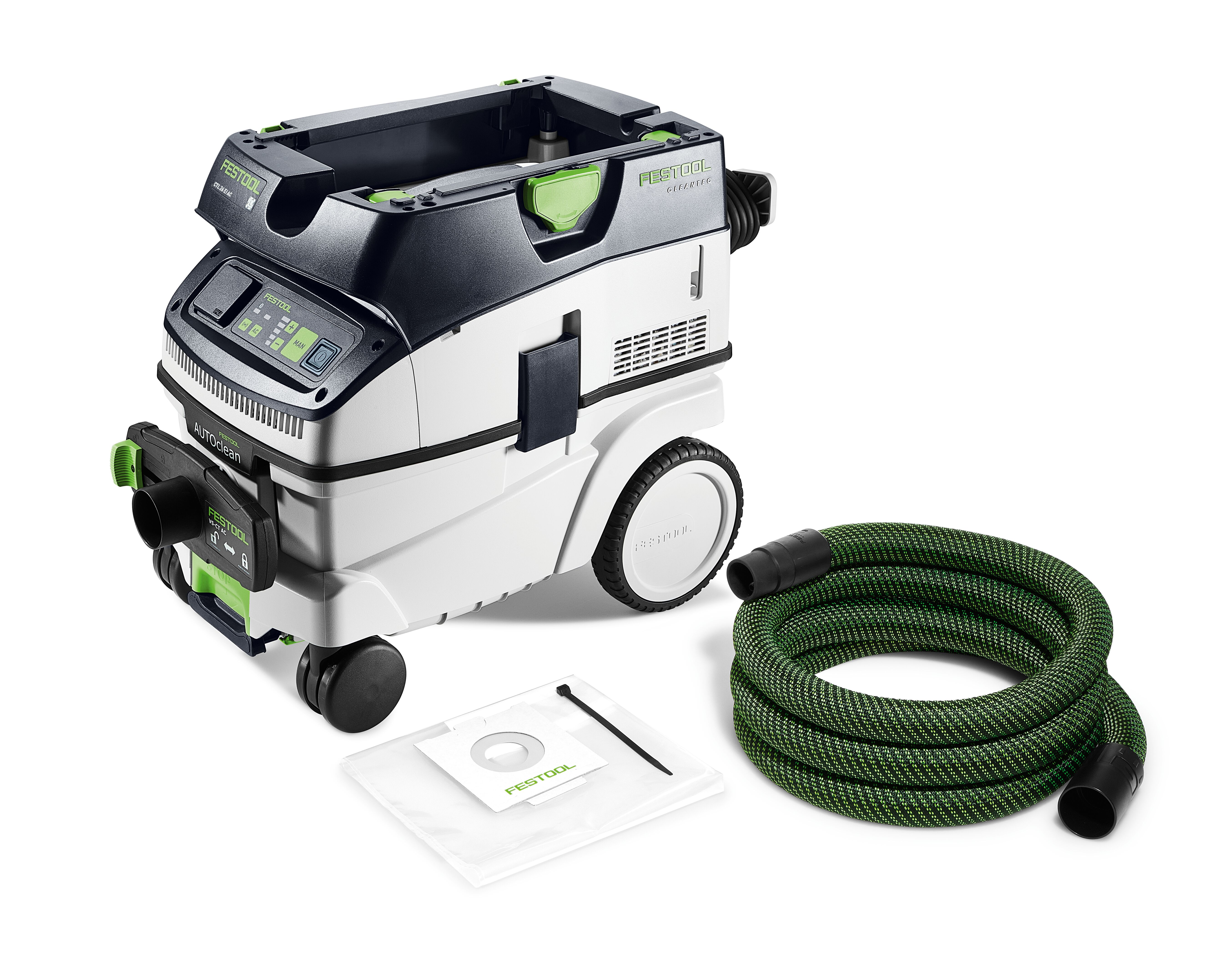 Festool stofzuiger 26L 1200W 230V aansluiting CLEANTEC CTL 26 EI AC-RENOFIX