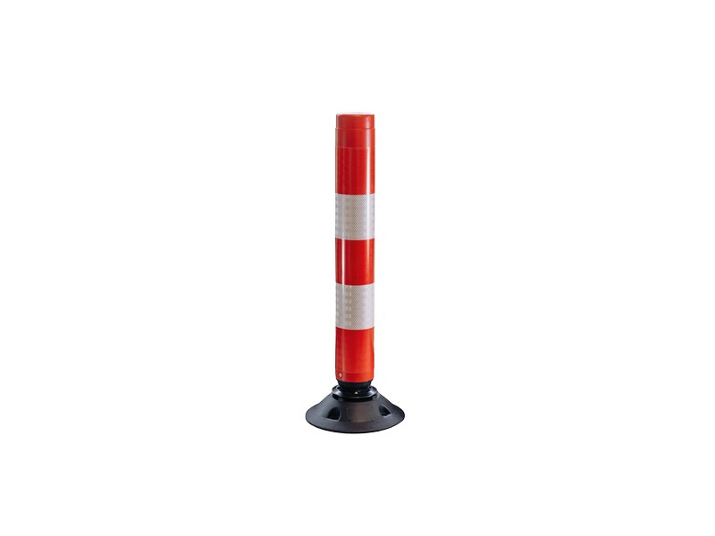 FlexPaal 75 cm × ø 100 mm – Rood/Wit
