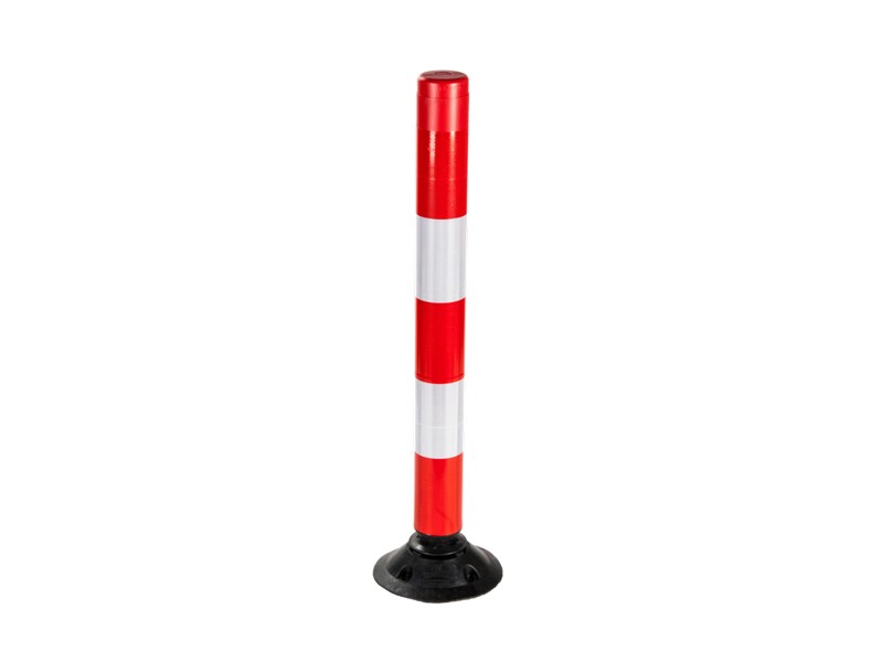 FlexPaal 100 cm × ø 100 mm – Rood/Wit