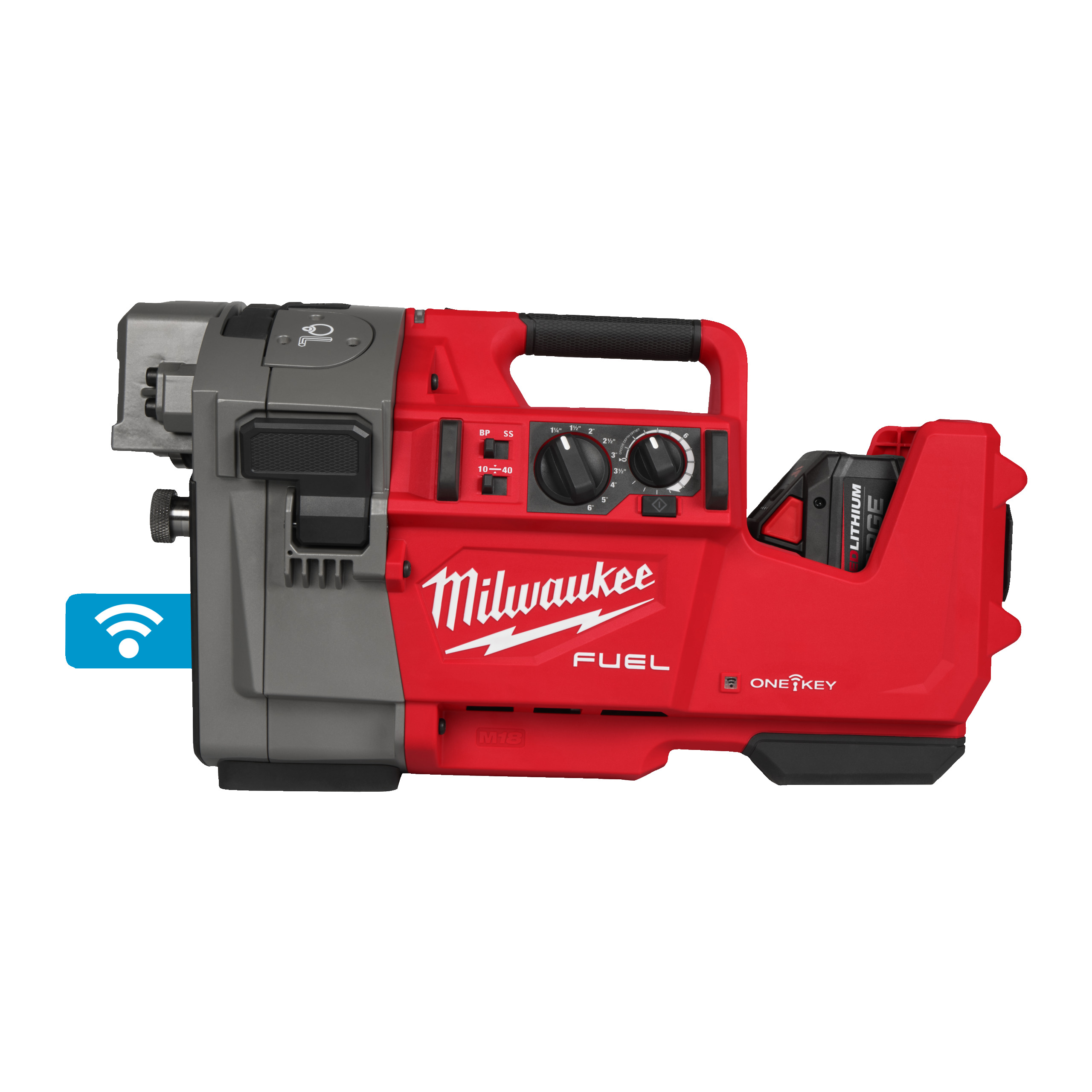 Milwaukee 18V rolgroef machine 2" FUEL 2x 8,0Ah M18 FRGRO2-802C