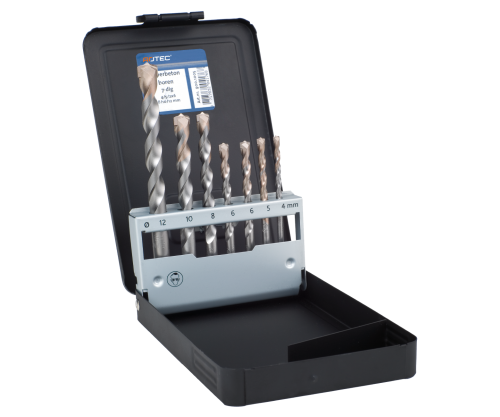 Rotec Betonboorset Super 4-12mm 7dlg