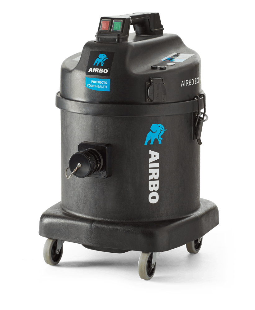 AIRBO Bouwstofzuiger NED570-A 23L 2-motoren met stopcontact kit BS30