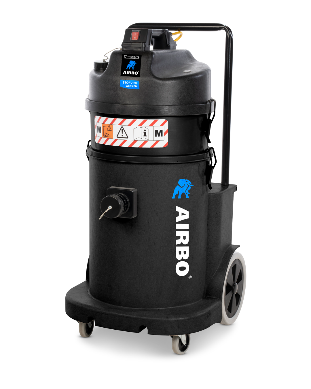 AIRBO Bouwstofzuiger MED900-A 40L 2-motoren met stopcontact M-klasse kit BS30