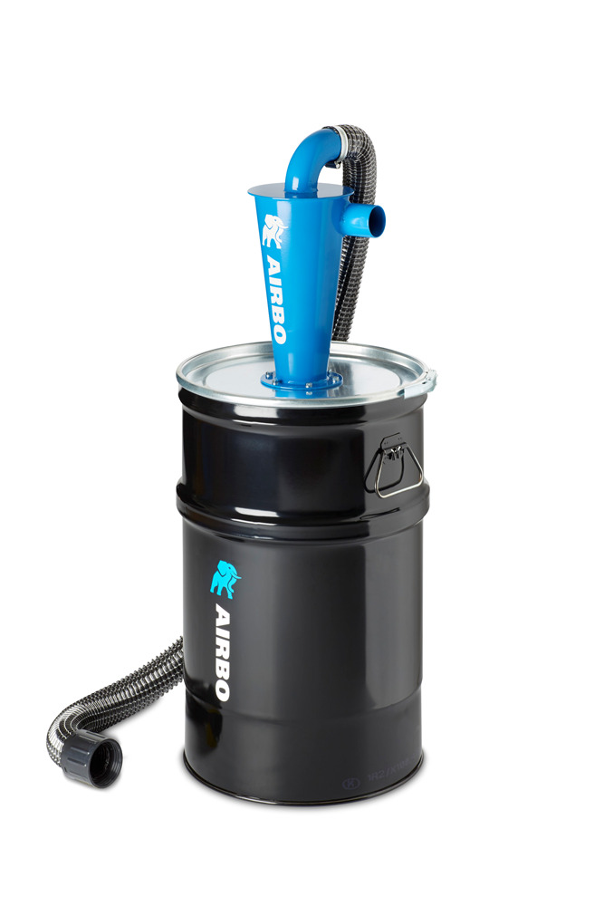 AIRBO Voorafscheider HE60L 60L drum staal