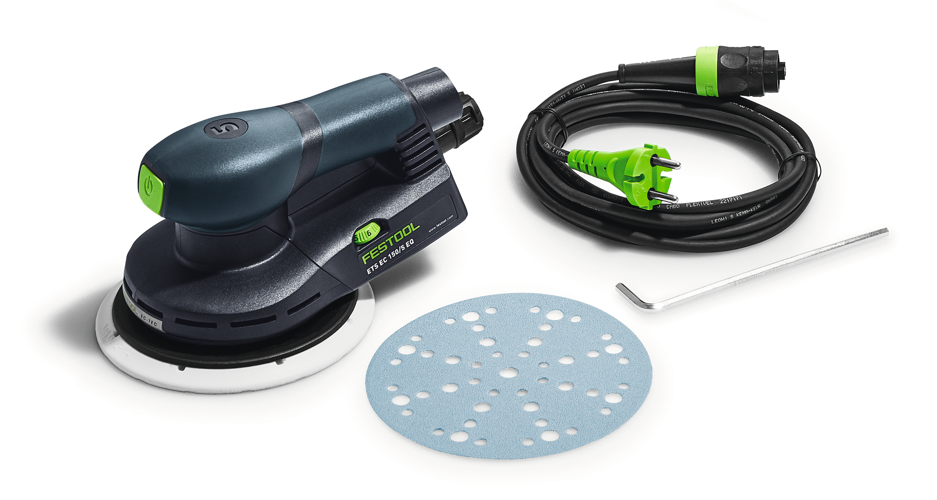 Festool excentrische schuurmachine ETS EC 150/5A EQA 150mm 230V 5mm uitslag
