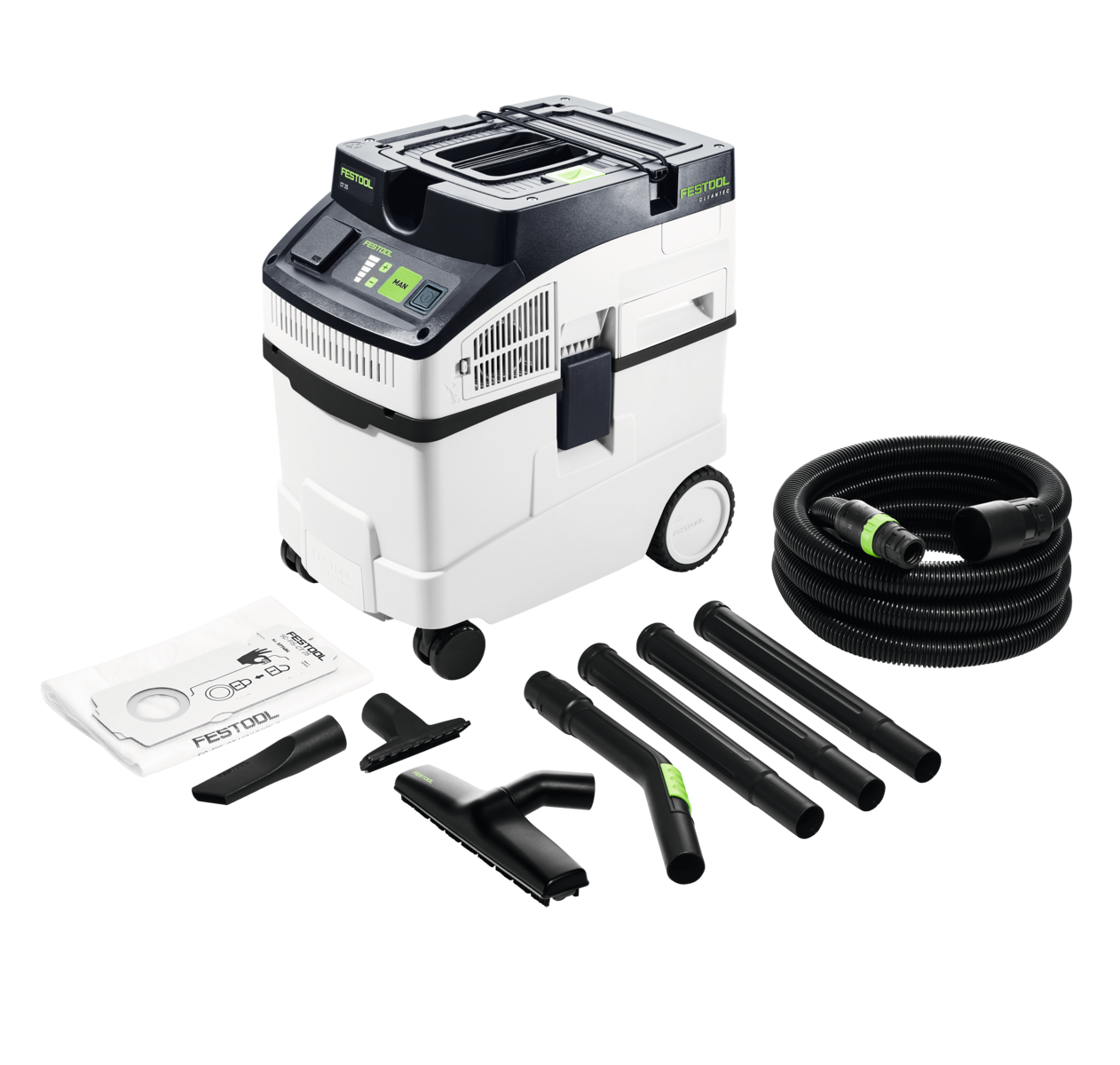 Festool stofzuiger CT 25-Set 25L Cleantec 230V 1200W