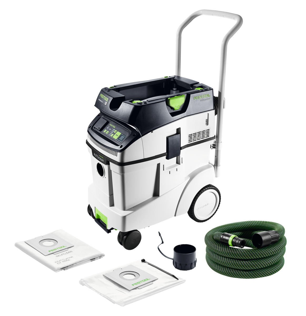 Festool stofzuiger CTM 48 EI AC 48L M-klasse 230V aansluiting Cleantec 230V 1200W
