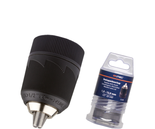 Rotec Snelspanboorkop vergrendelbaar 1/2-20 UNF 1-13mm
