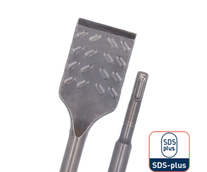 Rotec Tegelbeitel gebogen SDS-plus V-Breaker 