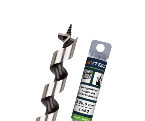 Rotec Slangenboor 6-kant Silver-line