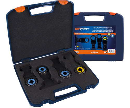 Rotec multitool Starlock bladenset Hout/Metaal 4dlg