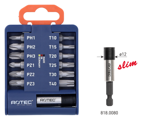 150469_Rotec_Schroefbitset_BASIC_Bithouder_SLIM_bits_PH_PZ_TX_13dlgH_p1