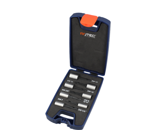 Rotec Dopsleutel magnetisch 1/4 Hex IMPACT 1/4-13 mm 7dlg