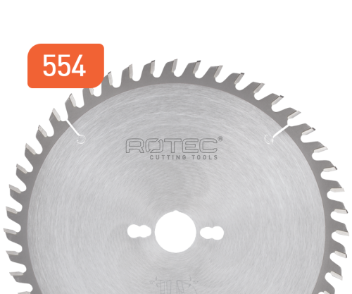 Rotec Cirkelzaagblad Hout-Trespa afkorten-schulpen 250x2,8x30mm Z60 WZ
