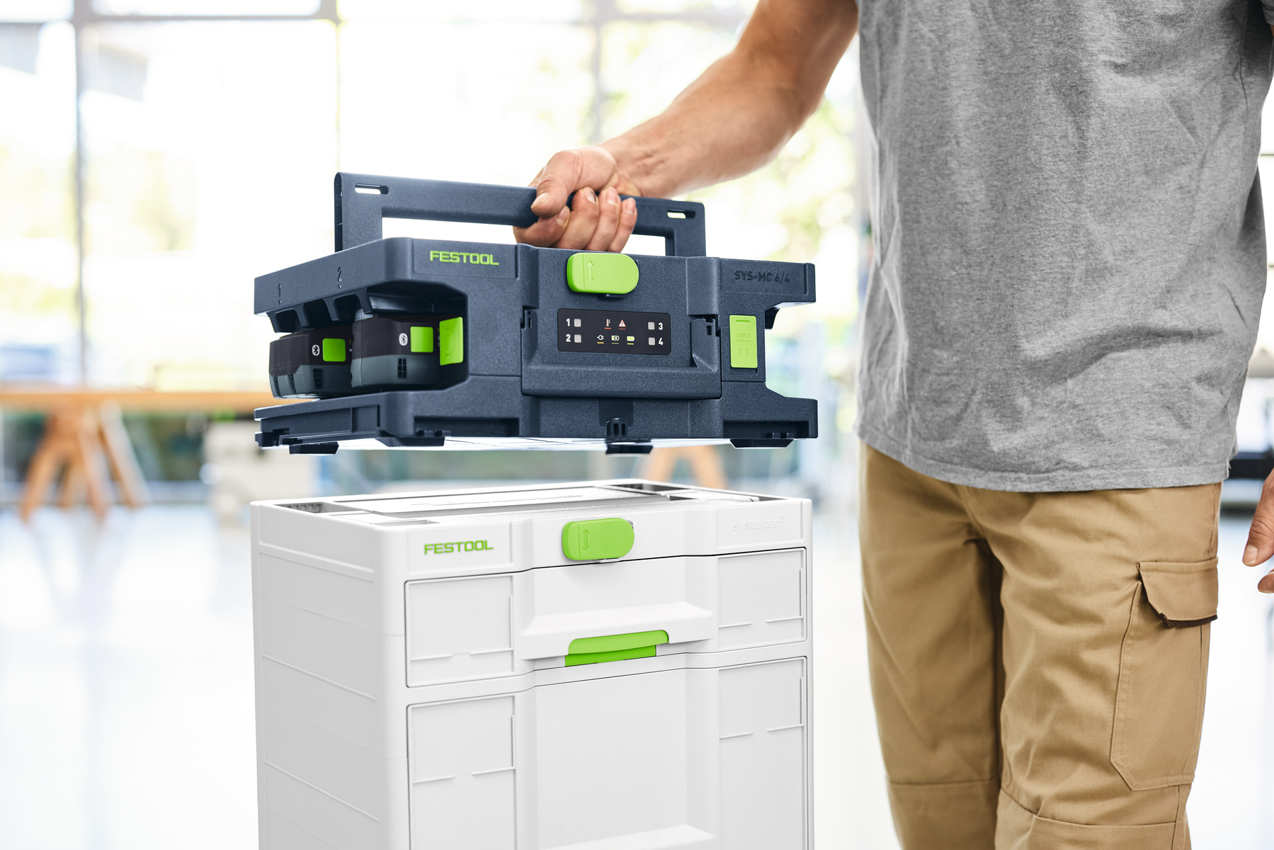 150794_Festool_acculader_SYS_MC_6_4_6A_4_voudig_12_18V_Systainer_p4