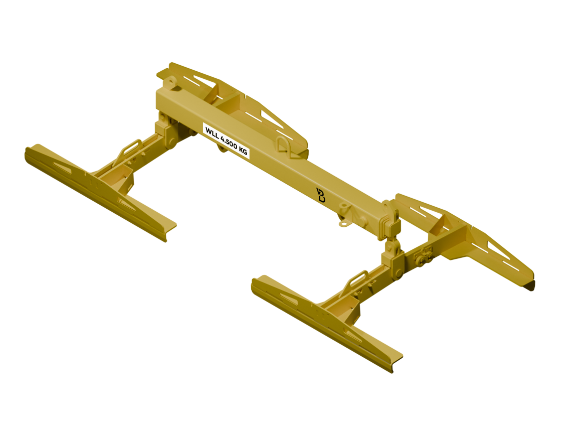 Kanaalplaatklem VDB - 4,5 ton
