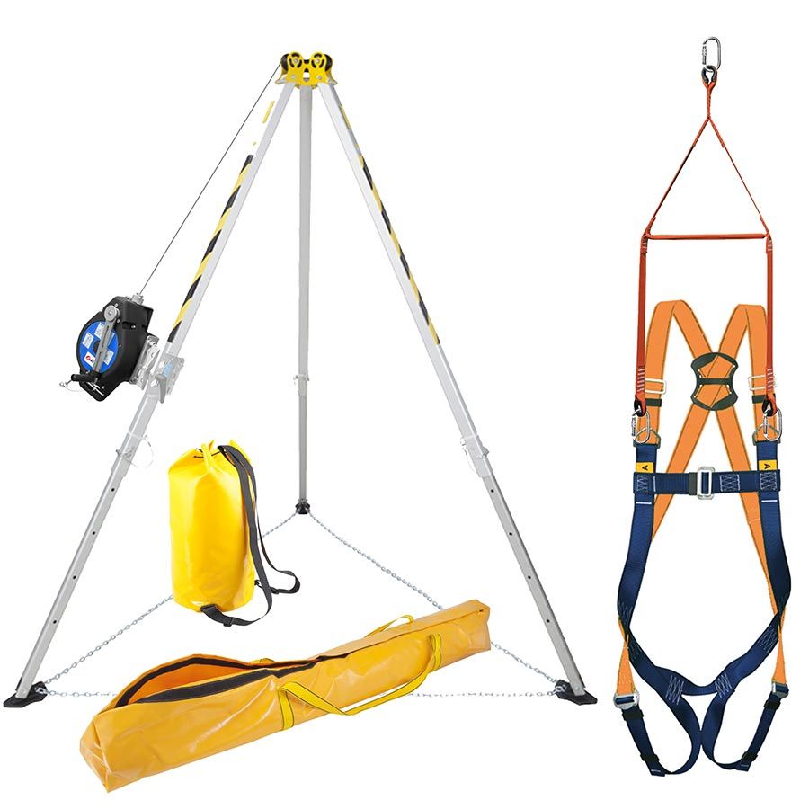 Afdaal-reddingset met driepoot: set 2
