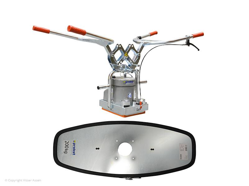 Tegeltiller Probst vacuüm Speedy snelwissel 50 + 200 kg