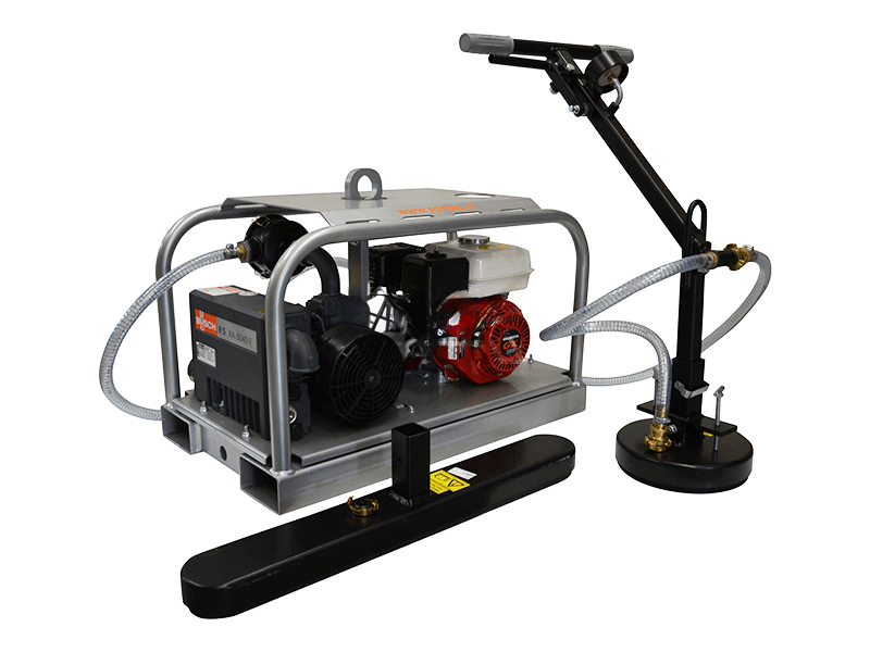 Vacuüm hijsunit Samac VAC40G + zuignappen 200 en 250 kg