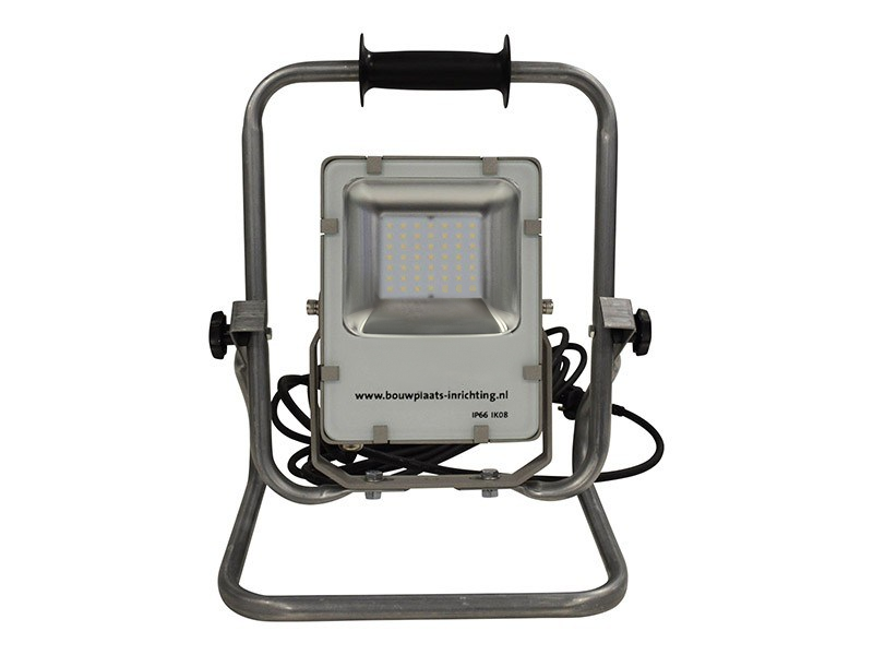 LED-bouwlamp 25 Watt SMD met grondstatief Prof