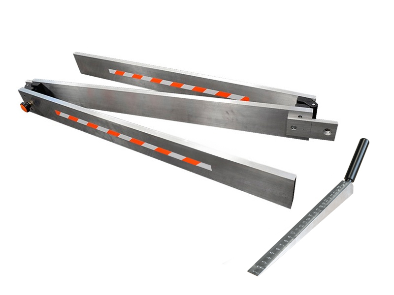 Afreilat inklapbaar aluminium 3 meter met meetwig