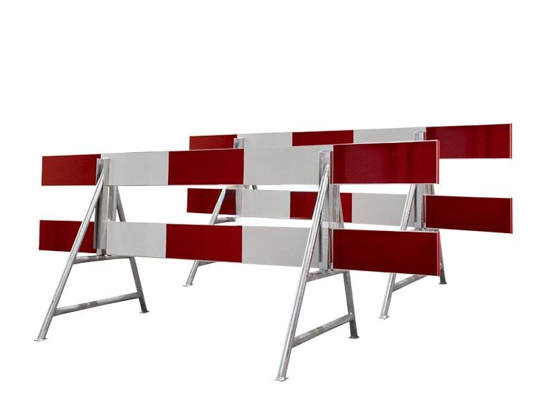 Afzethek 250cm aluminium dubbelzijdig compleet | 2 stuks