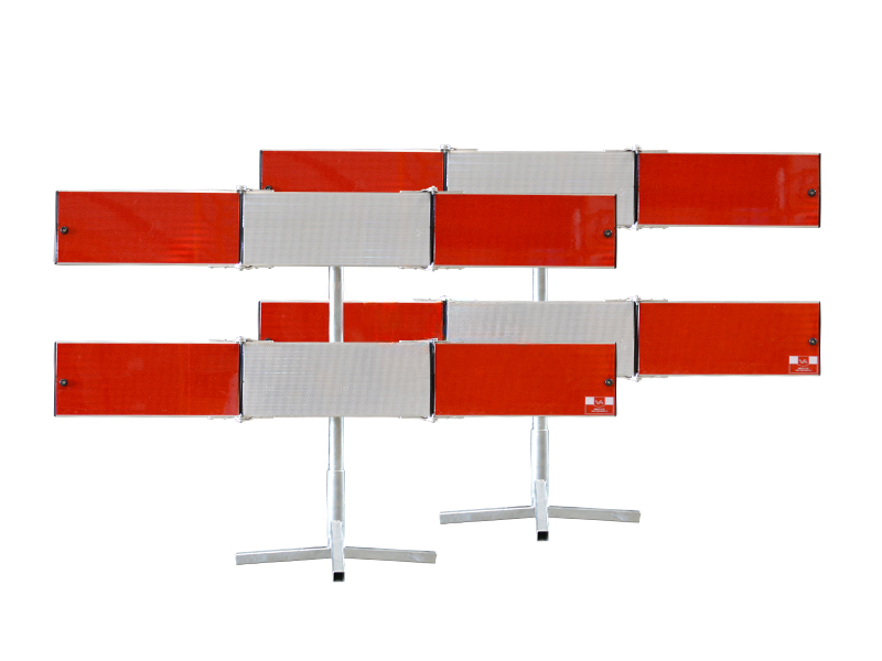 Afzethek inklapbaar kl2 150cm dubbelzijdig | 2 stuks