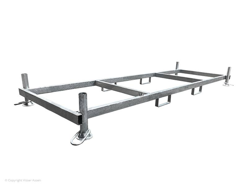 Bouwhek transportbok lage bouwhekken van 1.20m