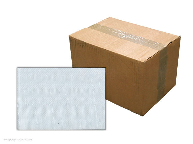 Bouwhekdoek wit 1.76 x 3.41m | 20 stuks