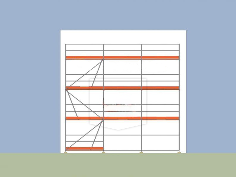 Gevelsteigerpakket Rux Super 65 | 2.5 m | 52.5 m²